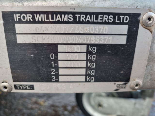 Ifor Williams P6G Sheep Trailer